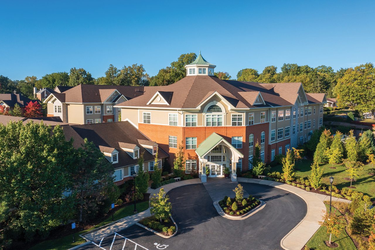 McKnight Place Assisted Living front entrance